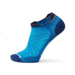 Smartwool Men's Run Zero Cushion Low Ankle Socks Laguna Blue M